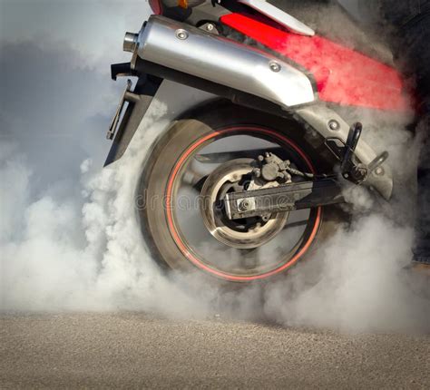 Tire Burnout on Asphalt stock photo. Image of movement - 948254