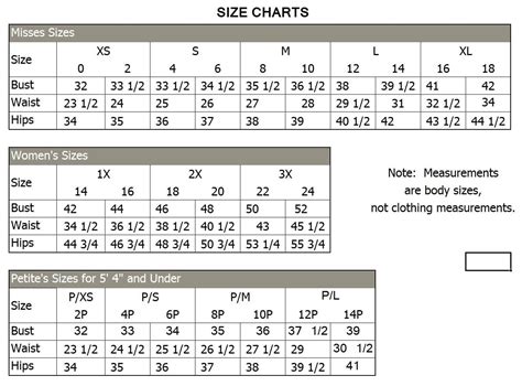 Charter Club Size Chart Plus - Best Picture Of Chart Anyimage.Org