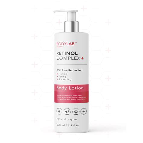 Retinol Body Lotion for Firming, Toning & Smoothing, 16.9 fl oz - Bodylab Science