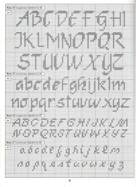 ALPHABET PATTERNS | Cross stitch alphabet patterns, Cross stitch fonts ...