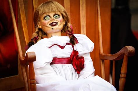 Annabelle doll tells ghost hunter I want to burn your eyes out - Daily Star