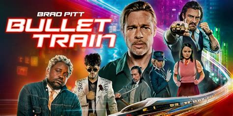 Bullet Train Starring Brad Pitt: Available on Digital 09/27 and on 4k ...