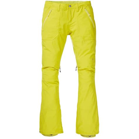 Women's Burton Vida Pants 2021 - Medium Yellow | Hosen damen, Snowboard ...