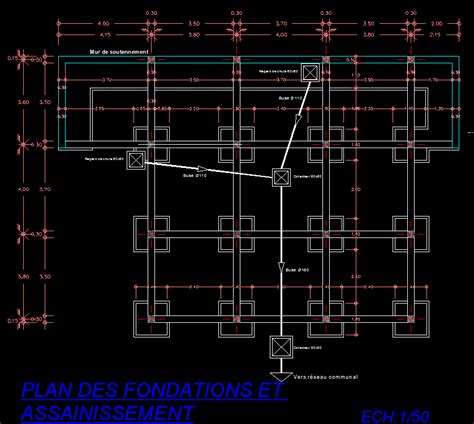 House Foundation plan 2D 150 – Designs CAD