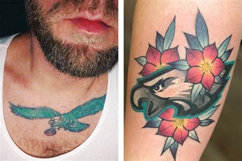 17 Cool, Crazy, and Straight-Up Weird Philadelphia Eagles Tattoos