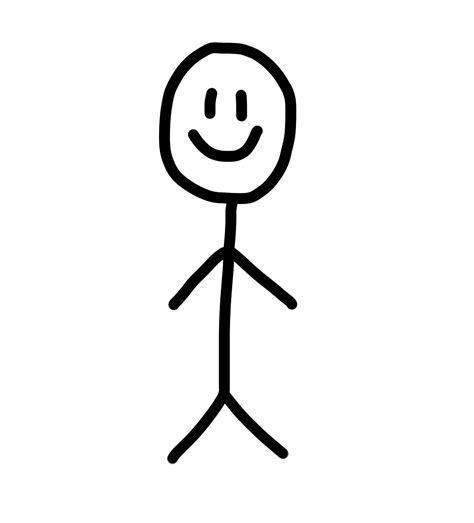 Stick Figure With Face - ClipArt Best