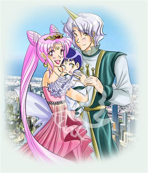 Sailor moon helios chibiusa official card - pipesay