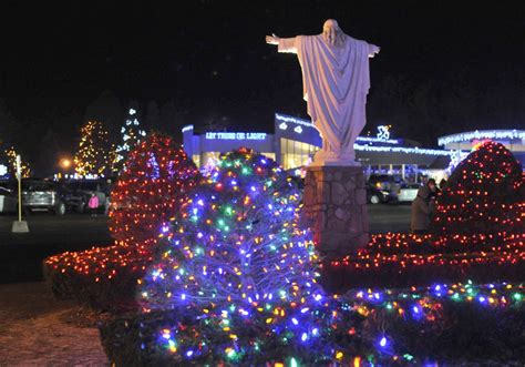 La Salette Shrine Christmas Lights - Christmas Ornaments 2021