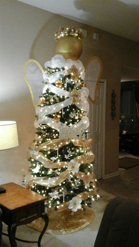 christmas angel tree | Christmas angels, Christmas crafts, Christmas