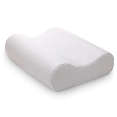 Contour Memory Foam Pillow - Contour Pillow for Neck Pain & Side Sleepers - Orthopedic Bed ...