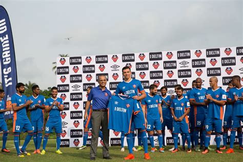 FC Goa unveils 24 man squad for third season of the Indian Super League ...