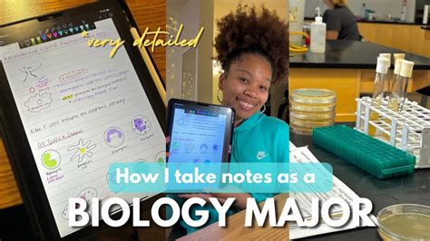 How I Take Notes as a Biology Major 🔬🥼🧪| *studying tips, organization, and more!* - YouTube