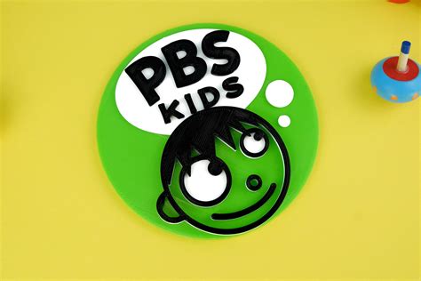 PBS Kids 3D Printed Logo - Etsy