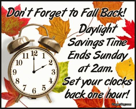 Daylight Savings Time Ends Fall Back GIF - DaylightSavingsTimeEnds ...