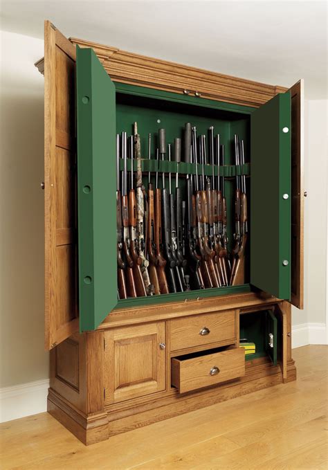 Custom Wood Gun Cabinets Plans - Image to u