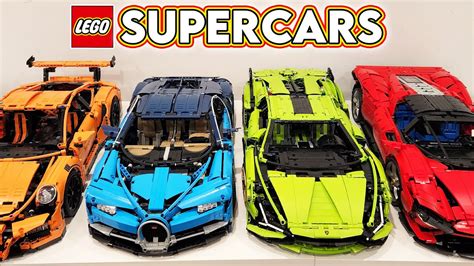 LEGO Technic 1:8 Scale Supercar Comparison | Brick Finds & Flips