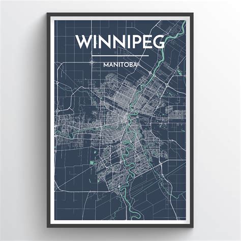 winnipeg地图-千图网