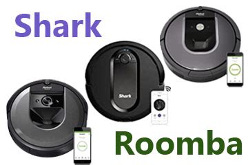 Comparison - Shark IQ vs Roomba i7 vs Roomba 960