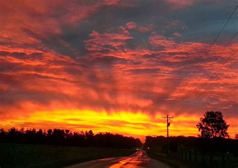 Indiana Sunrise | Sunrise, Amazing nature, Sunrise sunset