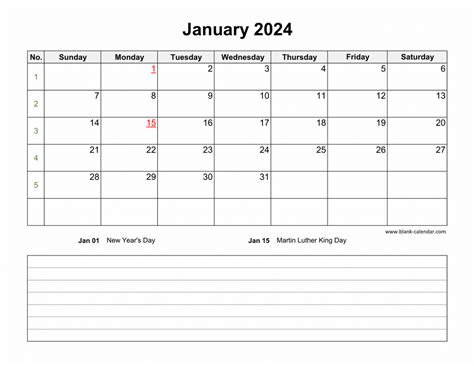 2024 January Calendar Blank Images 2024 - Nixie Angelica