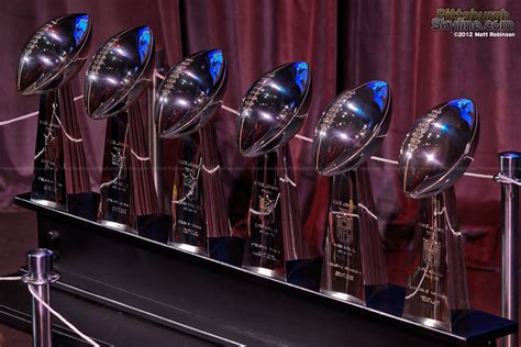 Pittsburgh Skyline and Steelers Superbowl Trophies - PittsburghSkyline ...