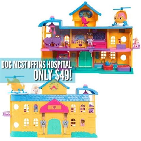 Doc McStuffins Toy Hospital Playset only $49 + Free Prime Shipping!