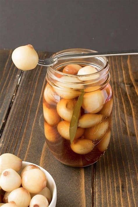 English Pickled Onions - Culinary Ginger