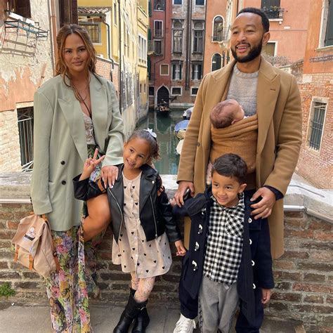 Chrissy Teigen's Eldest Kids "Thriving" as Big Siblings to Baby Esti