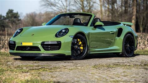 PTS Olive Green Porsche 911 Turbo S Cabriolet Is a Discreet Martini ...