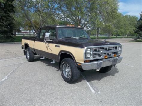 Sell used RARE 1979 DODGE 3/4 TON POWER WAGON 200 CREW CAB 4X4 360 V-8 ...