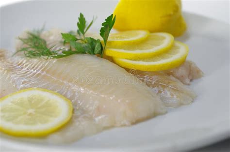 Fresh raw cod fish fillet stock photo. Image of food - 77606652