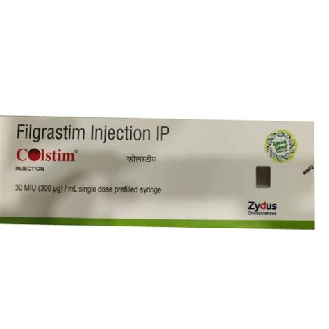 Filgrastim Injection 30 Miu (300 Microgram) - Storage Instructions: Dry Place at Best Price in ...