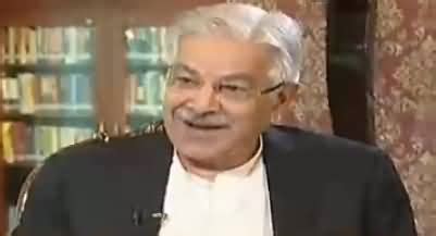 Naya Pakistan with Talat Hussain (Khawaja Asif Exclusive Interview) – 25th August 2017