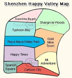 Shenzhen Happy Valley, Theme Park: Ticket Price, Get There