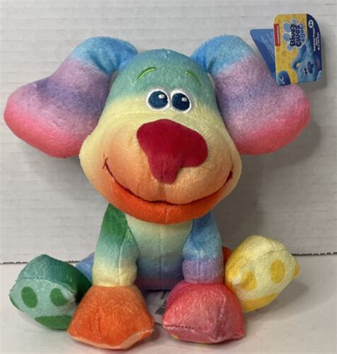 Blues Clues Rainbow Puppy w/ tags Plush Stuffed Animal Toy- Rare! BRAND ...