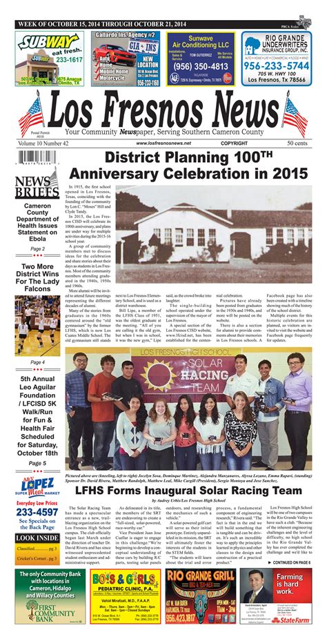 Los Fresnos News | Your community newspaper