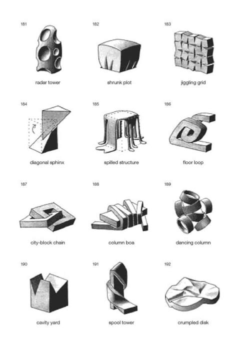 archidose - Siteless: 1001 Building Forms François Blanciak | Form architecture, Concept ...