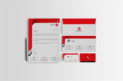 Corporate Branding Stationery on Behance