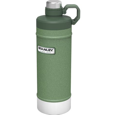 Stanley Classic 21oz Hammertone Green Vacuum Water Bottle