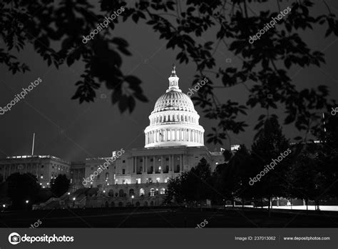 United States Capitol Building Night Washington — Stock Photo © Bumble ...