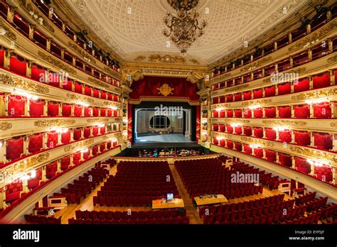 La Scala Opera House; Milan, Lombardy, Italy Stock Photo - Alamy