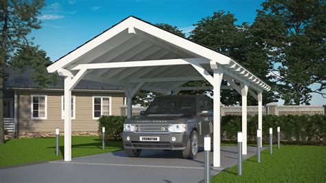 Carports für 1 Auto – Nordic Wooden Products