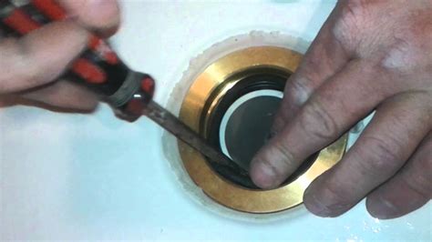 2" shower drain installation. - YouTube