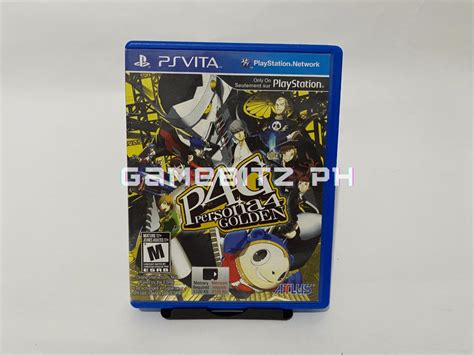 Persona 4 Golden PS Vita Oled Slim Game on Carousell