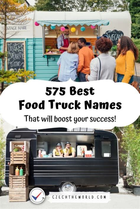 575 Best Food Truck Names (to Boost Your Business Success)