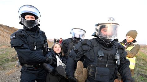 Greta Thunberg Was Detained by Police at a Climate Protest in Germany | Teen Vogue