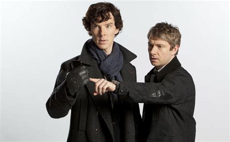 Sherlock Holmes 4K Ultra HD Wallpaper: Martin Freeman & Benedict ...