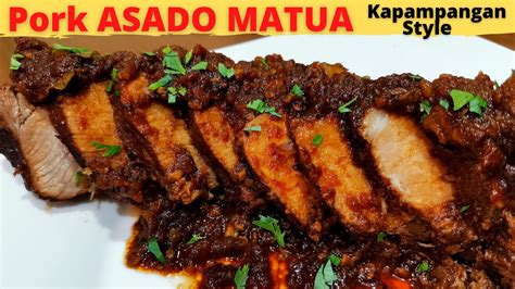 ASADONG KAPAMPANGAN | Asado MATUA | Pork Asado | Filipino Food - YouTube