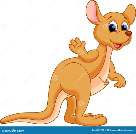 Kangaroo, Cartoon Figure | CartoonDealer.com #58871653