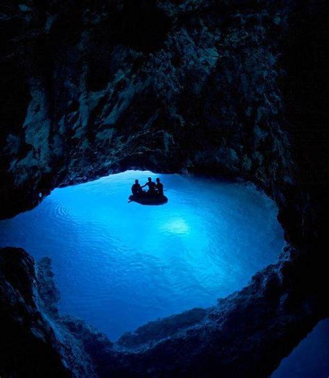 The Gryphon's Nest — The Blue Grotto, Croatia by Zoran Veljanovic